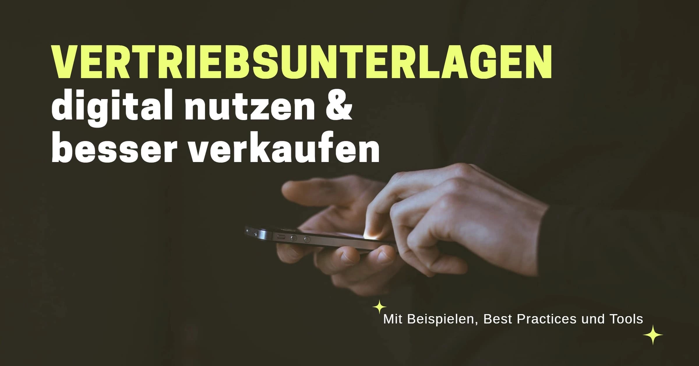 Vertriebsunterlagen digitalisieren für mehr Umsatz im Sales