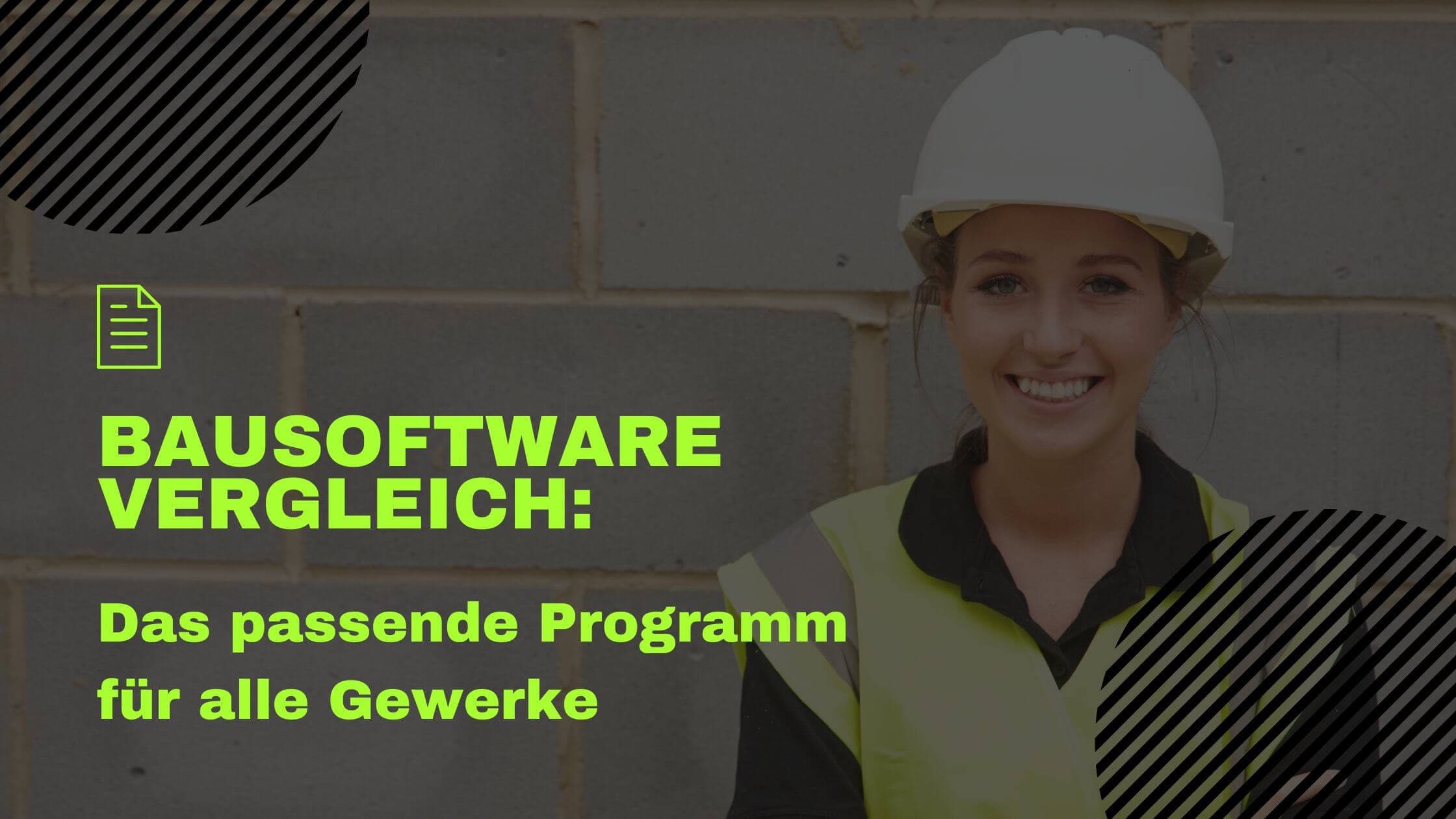 Bausoftware Vergleich: Optimal geeignet für jedes Gewerk!