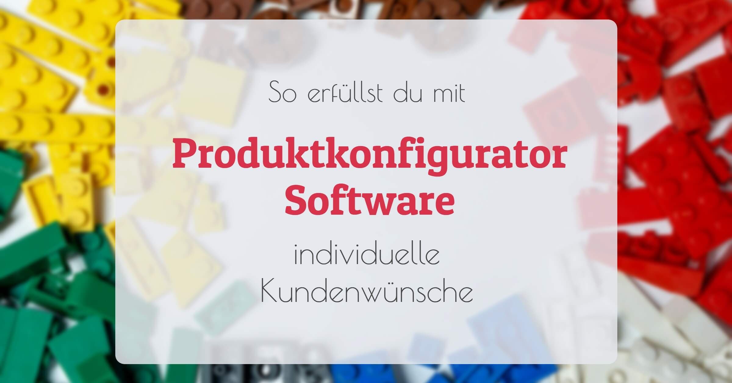 Produktkonfigurator-Software | Vergleich 2024