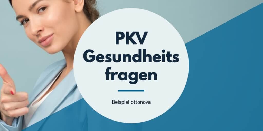 Was fragt ottonova bei den Gesundheitsfragen?
