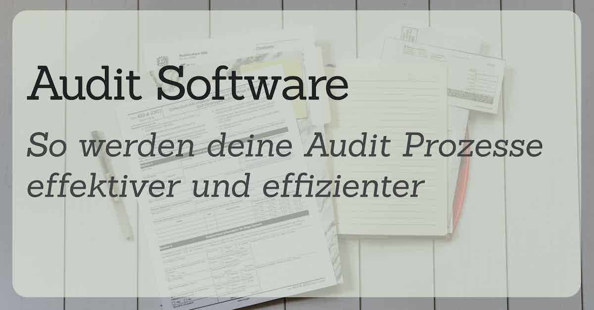 Die Vorteile einer Audit Software für mehr Effizienz