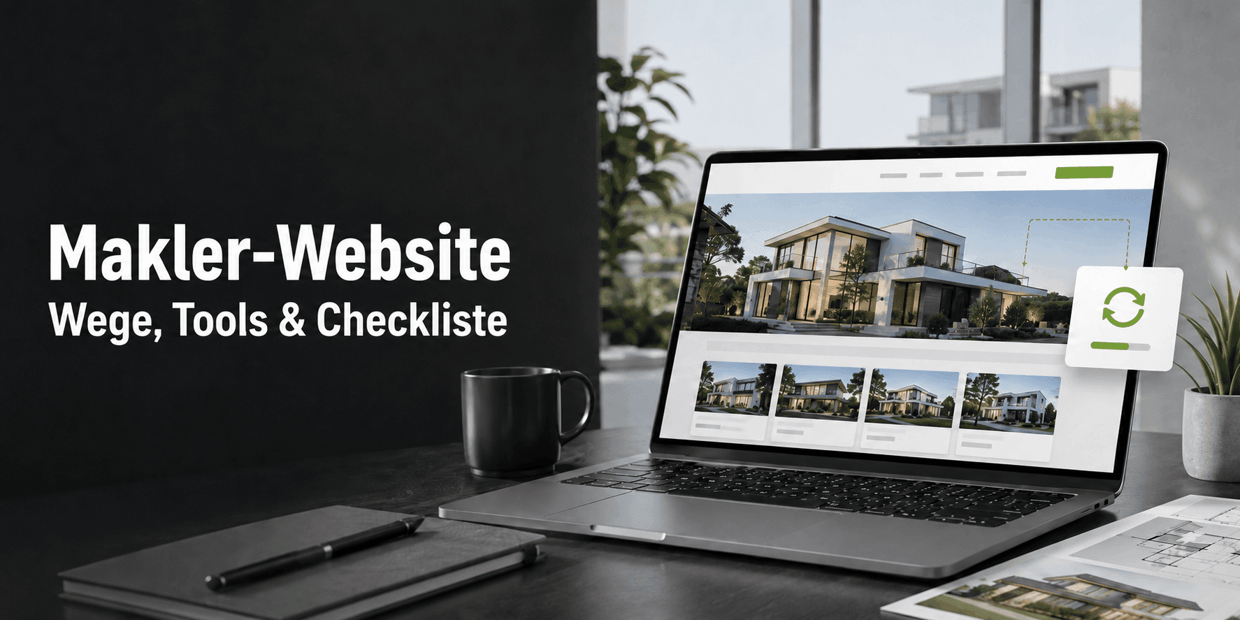 Makler-Website erstellen: Wege, Tools und Checkliste 2026