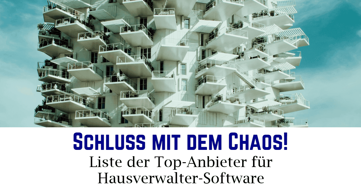 Hausverwaltungssoftware im Vergleich | TOP 10+ Anbieter